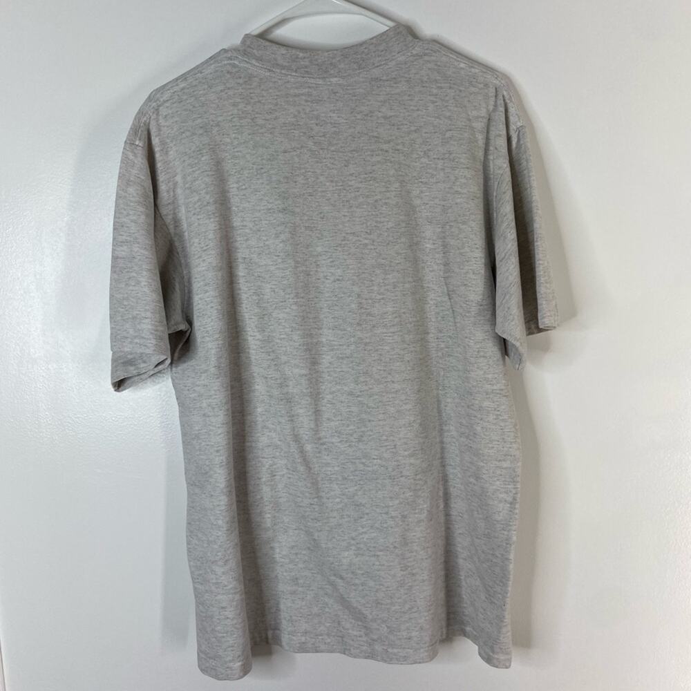 Vintage 90s Planet Hollywood Washington D.C. Single Stitch Gray Tee Size Large - Picture 7 of 7